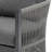 Carolene Curved Aluminum Lounge Chair With Cushions-1639683941