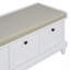 Banc de rangement rembourré 3 tiroirs Classic-107084867