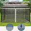Filet de remplacement 10 pi x 13 pi pour abri de jardin, crème, superbe toile de patio 10 pi x 13 pi, tendance