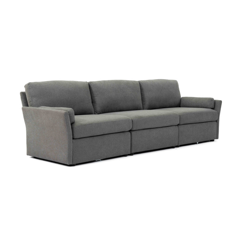 Upholstered 106'' Sofa, Gray