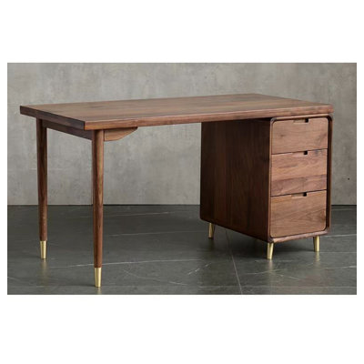 Bureau en bois massif Nordic