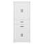 Grande armoire de rangement, armoire de rangement autoportante avec portes, tablette réglable et 2 tiroirs-2118344091