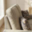 Ensemble de fauteuil d'appoint, causeuse et canapé 3 places avec coussins Modern Tech-124342487