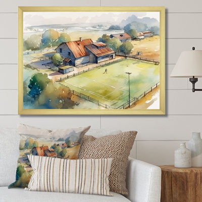 «Robinia Soccer Field Adventures III», reproduction sur toile
