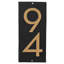 Floating 1-Line Wall Address Plaque-458687394-458687164-458691484
