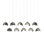 Brooklyn 10 - Light Double Shade Linear Pendant