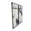 «Lines Abstract», ensemble de 2 impressions encadrées sur toile