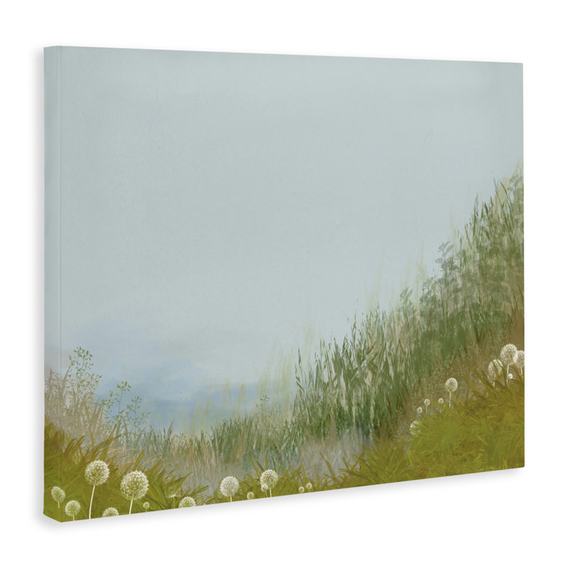 Toile «Misty Meadow Hill», conception par Renel Peters