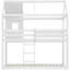 Bunk Bed with Built-in Ladder Included