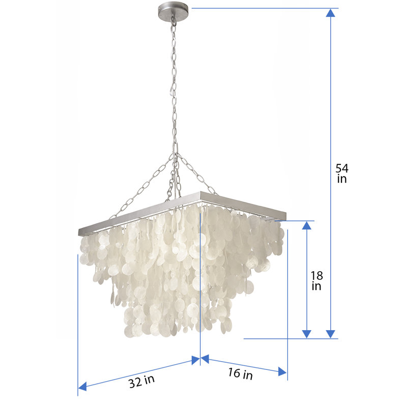 Lustre géométrique unique à 3 lumières Bette, Argenté mat