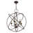 Auberta 5 - Light Dimmable Globe Chandelier-2041889796