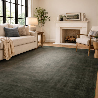 Tapis vert antidérapant et lavable à la machine Vignette Ombre