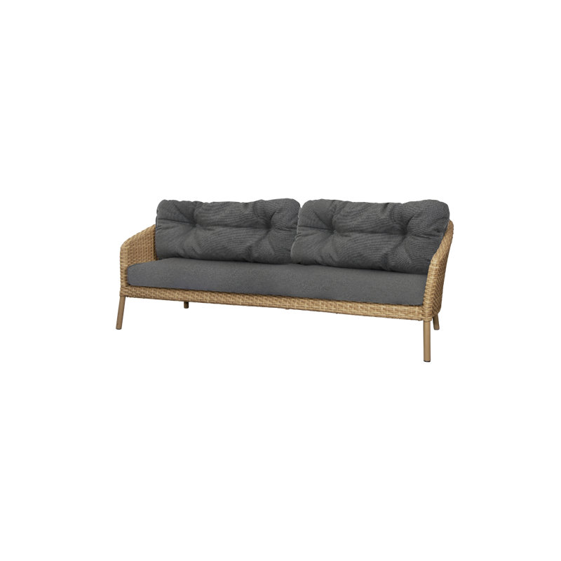 Ocean Large 3-Seater Sofa, Natural