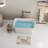 49" Acrylic Freestanding Rectangular Soaking Bathtub With Chrome Overflow And Drain-111596359