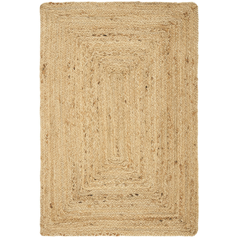 Denby Jute/Sisal Solid Area Rug, Rectangle 2' x 3'