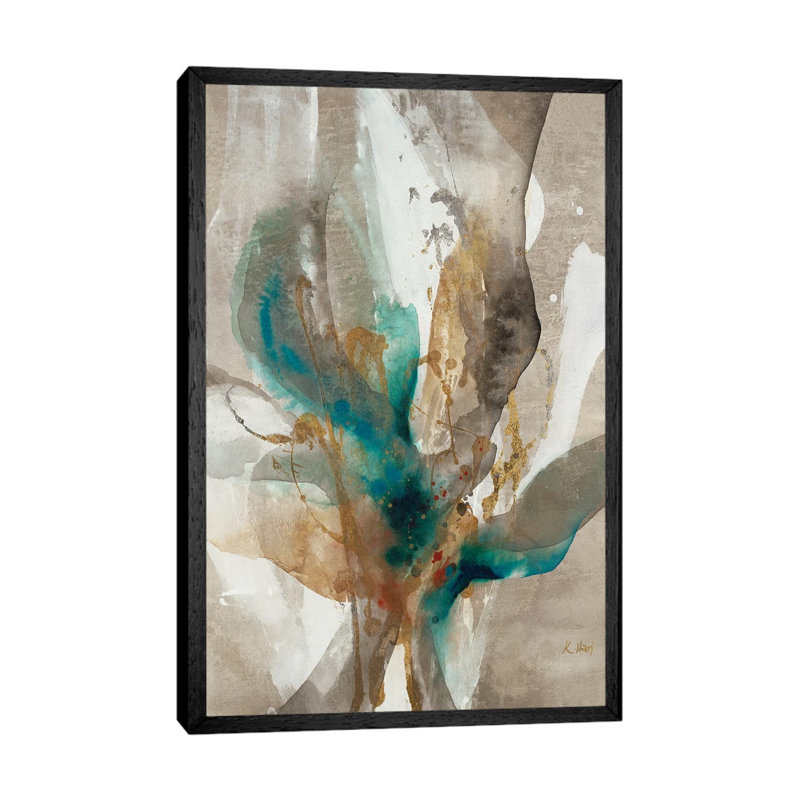 Calla I by K. Nari - Gallery-Wrapped Canvas Giclée on Canvas, Black Floater Frame, 101.6 cm H x 66.04 cm W