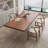 Walnut Rectangular Solid Wood desk-109692232