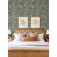 Mildred Charcoal Botanical Trail Wallpaper