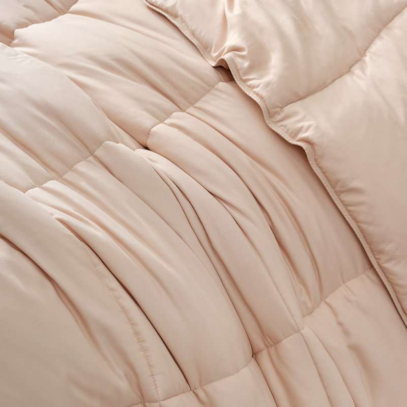 843249116596, Queen Comforter + 2 Standard Shams, Beige