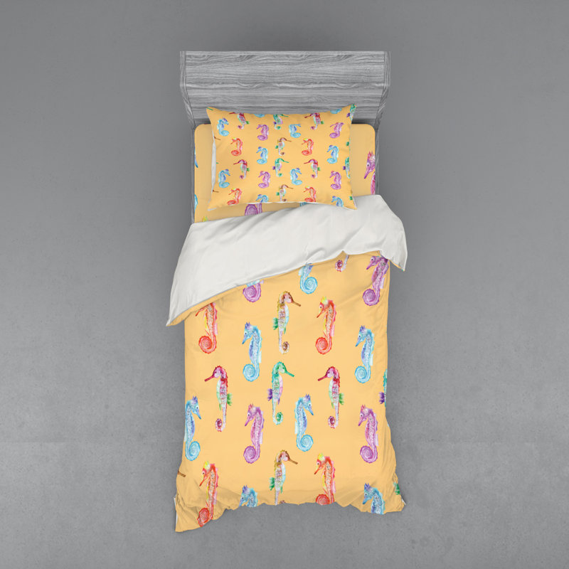Ensemble de housse de couette Animal, Housse de couette simple + 6 pièces supplémentai