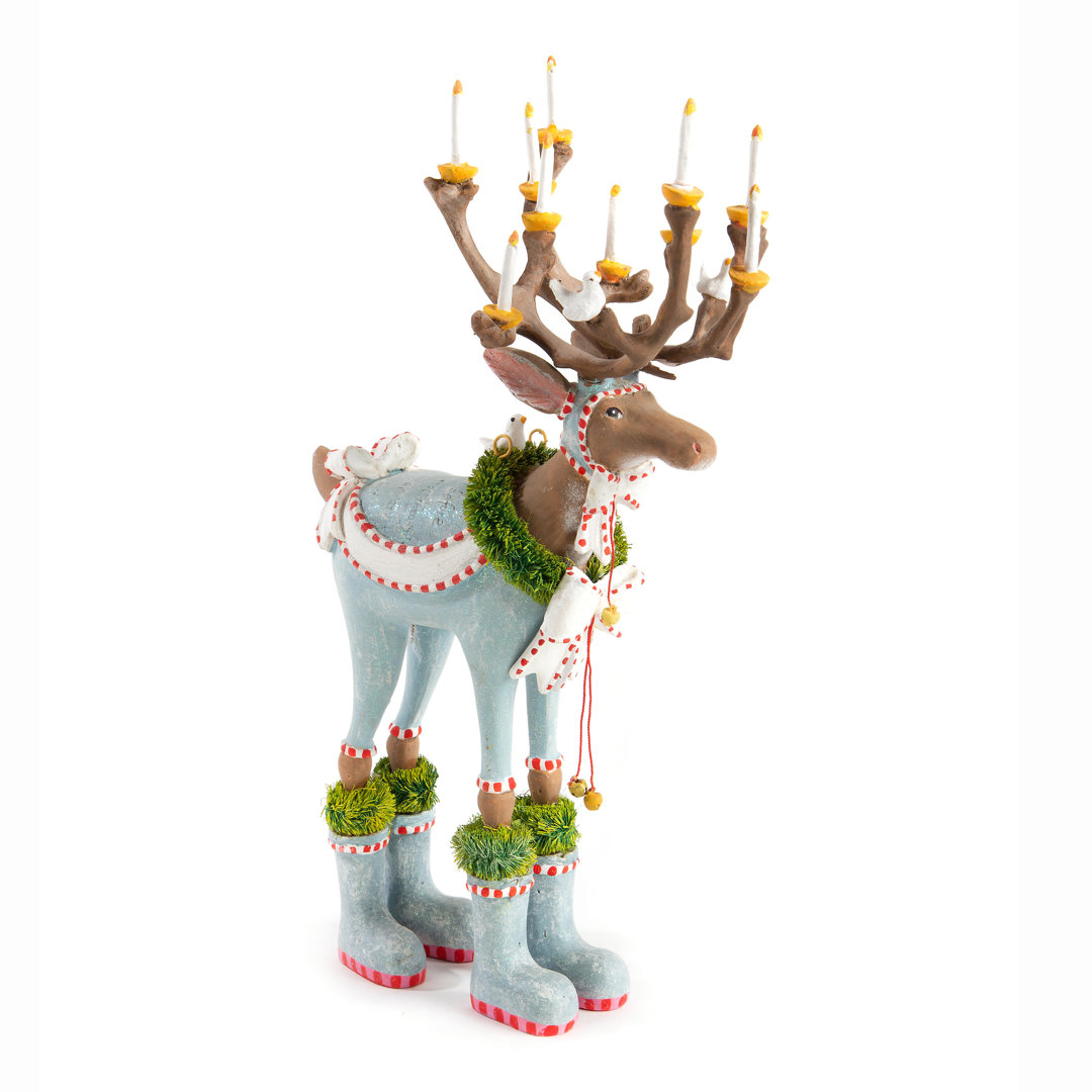 Patience Brewster Dash Away Dasher Reindeer Figure MacKenzie-Childs