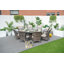 Algird 8 - Person Wicker Patio Dining Set with Round Table , Cushions Included