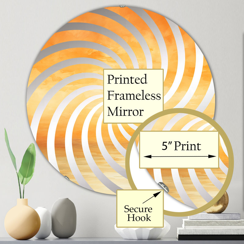 Circle Mirror, 23.6" x 23.6"