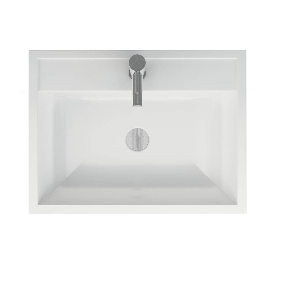 Edmonston 600 Single Bathroom Vanity with Vanity Top