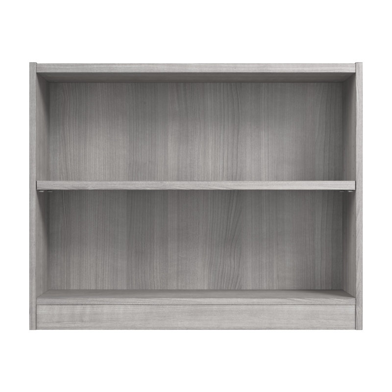 Petite bibliothèque à 2 tablettes Paulica, pour le rangement et la présentation dans le bureau personnel ou le salon