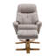 Billings 80cm Wide Swivel Standard Recliner-1051911250