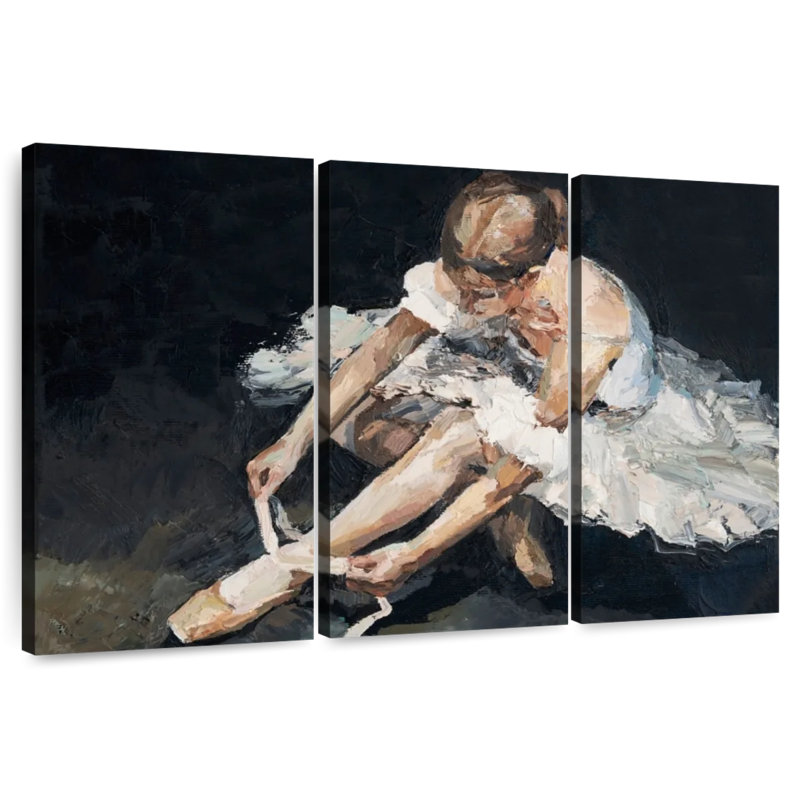 Enn Ballerina Preparation, 42" H x 65" W