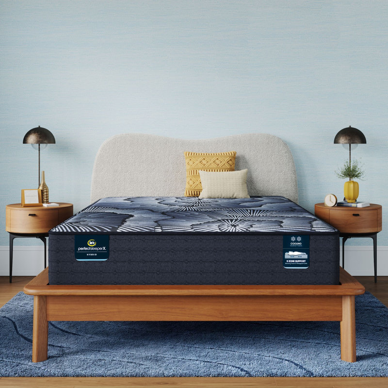 Perfect Sleeper X Kendall Plush Smooth Top 13" Hybrid Mattress, Full