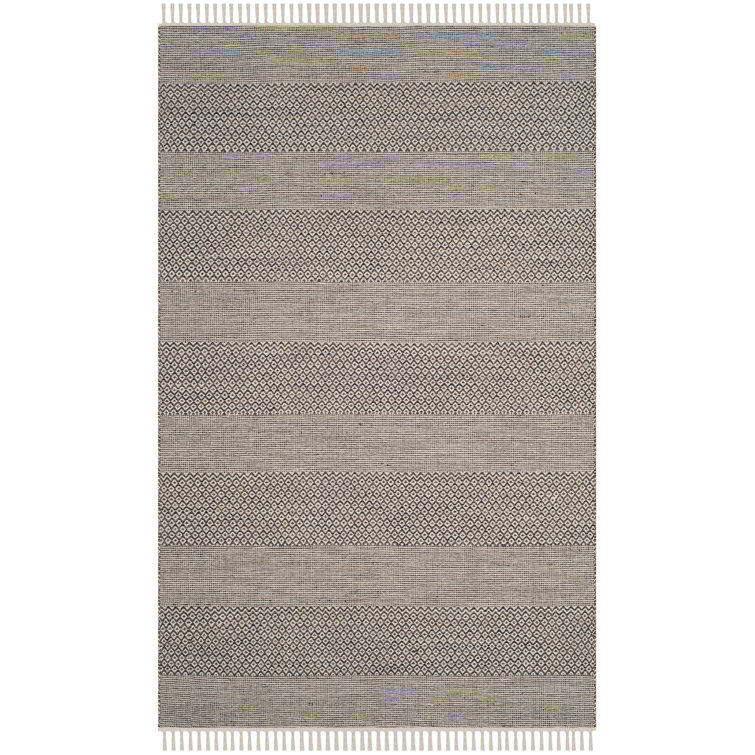 Bester Hand Woven Cotton Striped Rug