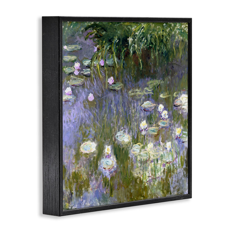 «Classic» par Mon1000paintings, H 24 po x l 24 po, Giclée encadrée noir minuit