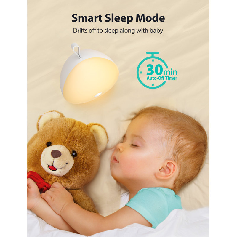 Night Light For Kids, Nursery Night Lights, Bedside Touch Lamp, Cute Silicone Nightlight For Baby Toddler, 3 Level Dimmable Soft Night Lamps Gift For Bedroom Kids Room Decor