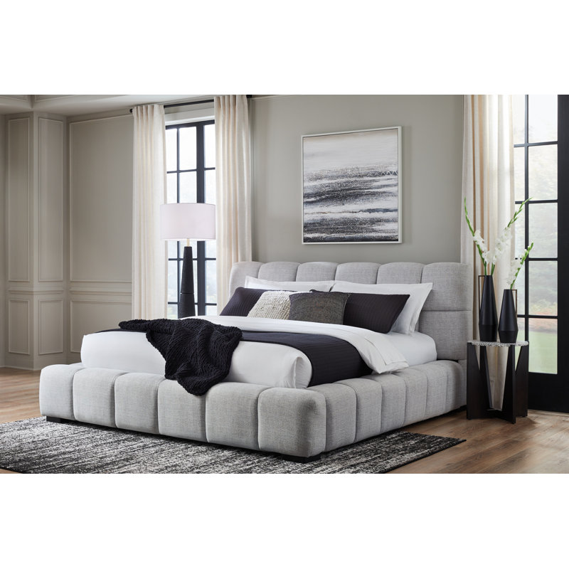 California King Upholstered Bed, California King