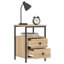 Orlie 34cm W Iron Bedside Table-826484593