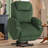 Corduroy Power Massage Recliner With Remote Angle Adjustment-1637658941