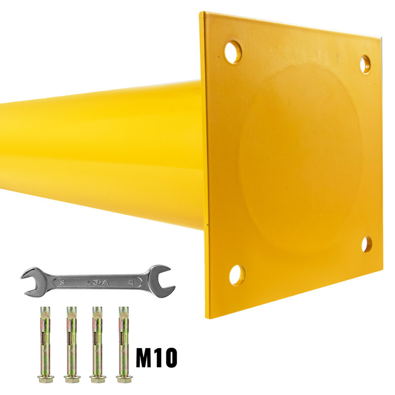 Barrière de sécurité en acier, H 48 po x l 7,9 po x P 4,5 po