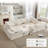 137" Oversized Modular Sectional , Combined Sofa Bed Compression Corduroy Fabric Sofa Set For Living Room-194677025