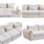 Canapé-lit convertible 3 places modulable Cloud-1955278576