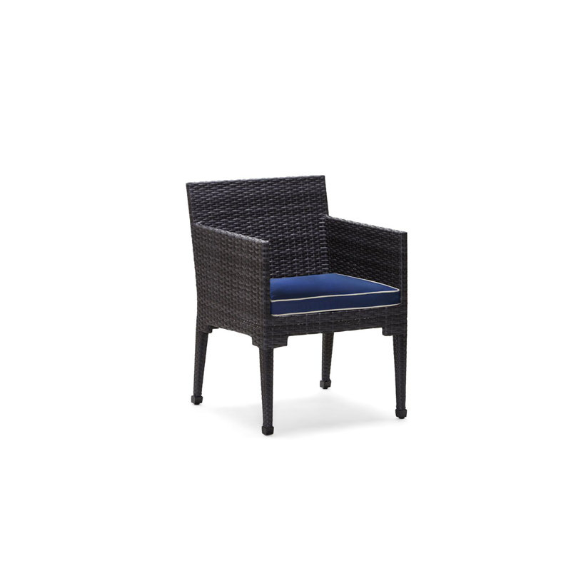 Fauteuil Lorenzo par Alexa Hampton, Étain, Étain, Gris colombe