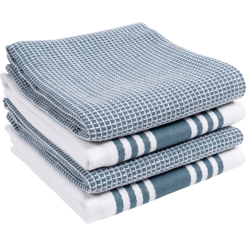 Ensemble de linge de maison 4 pièces, Bleu