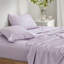 Ensemble d'édredon floral avec draps Taupe-130427659-130427660