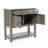 Mazelina Farmhouse 2-Door Cabinet with 2 Drawers Buffet Table for Kitchen