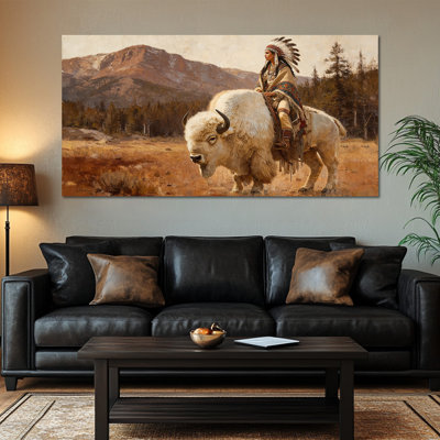 Impression sur toile Timuba Native American