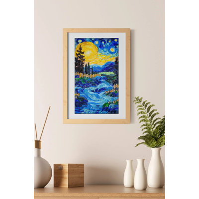 Abris Art Bead Embroidery Kit - There behind the waterfall