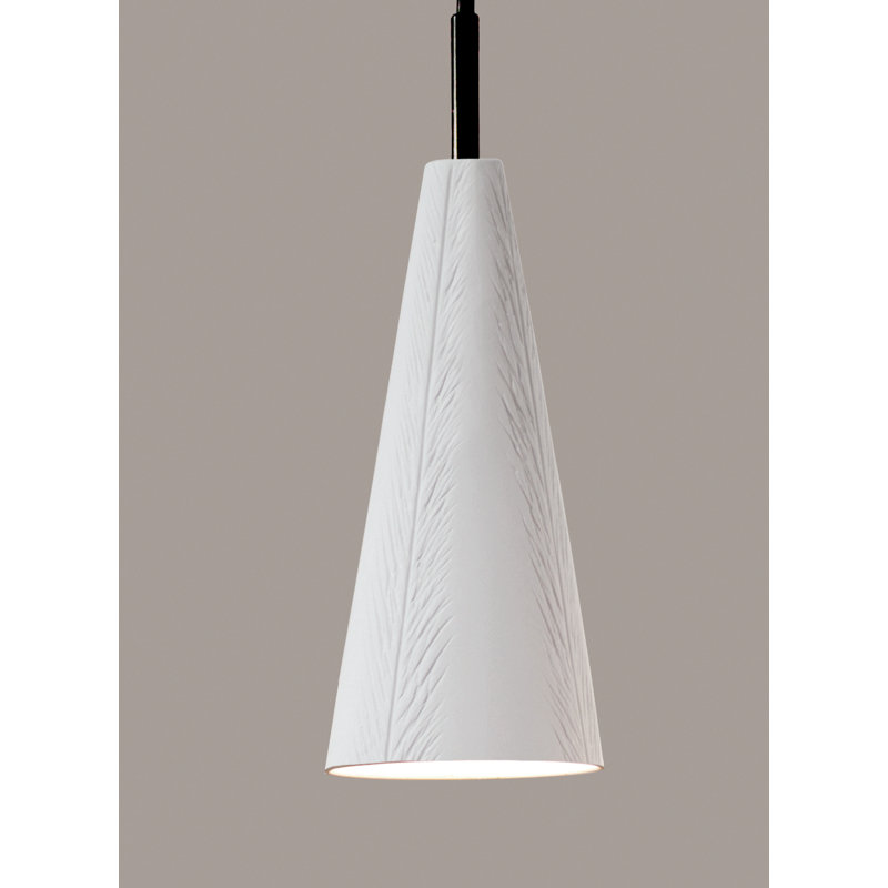 Shorewood 1 - Light Black LED Single Pendant, Bisque
