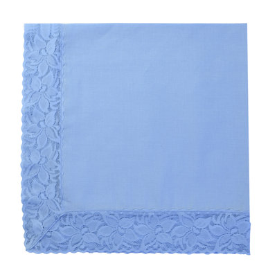 Linen Napkin With Lace Trimming