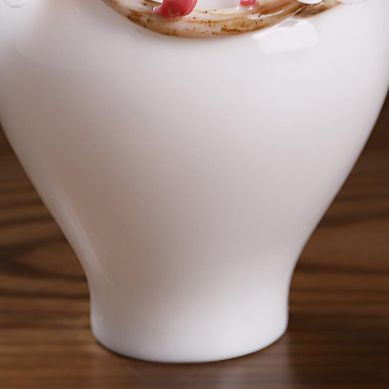 Exquisite Handmade Plum Blossom Vase - Classic Oriental Tabletop Art